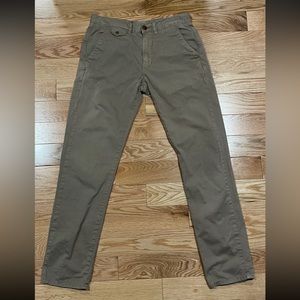Mens Barbour Utility Khaki Pants